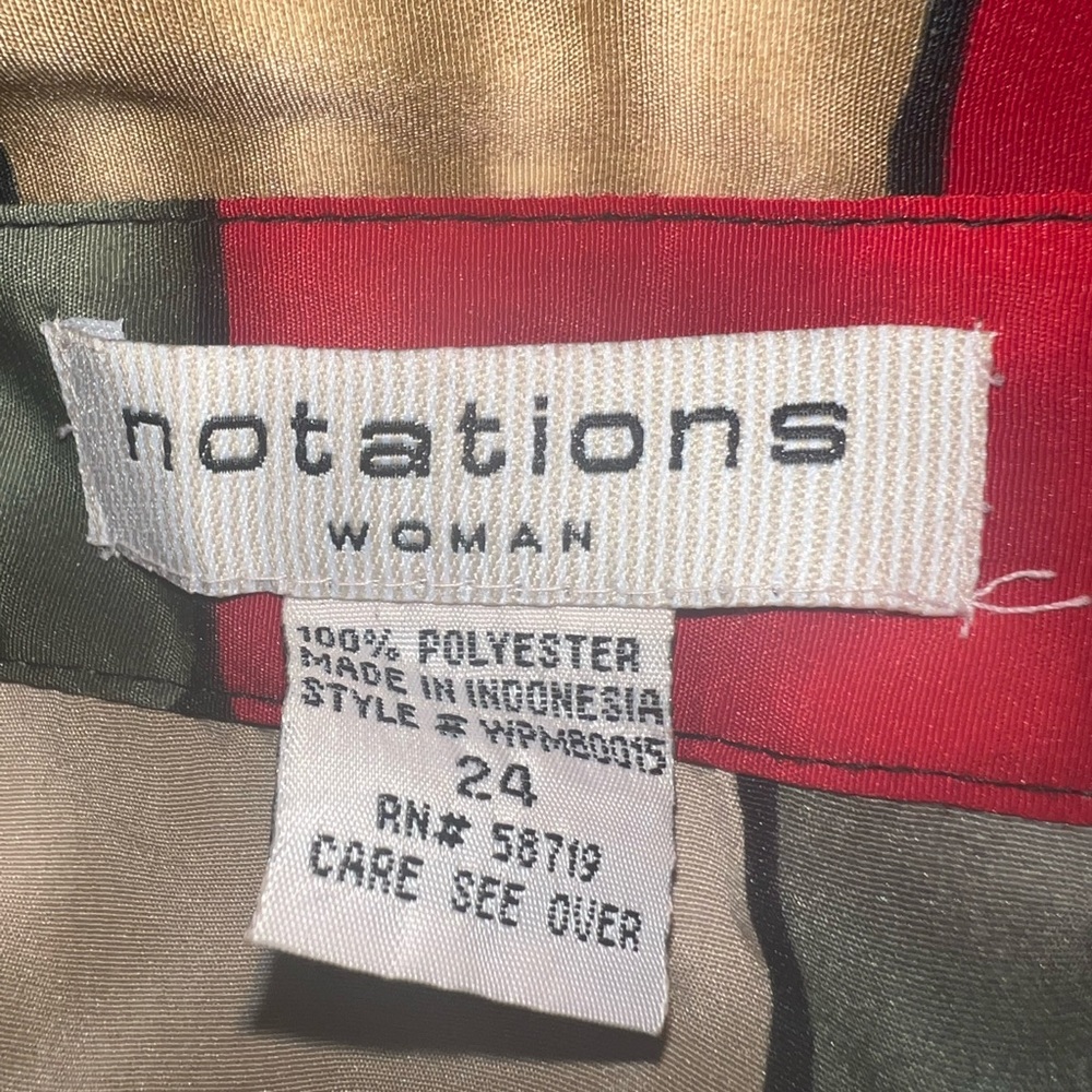 'Notations Woman' Colorblock Tunic (Plus) - Picture 5 of 6